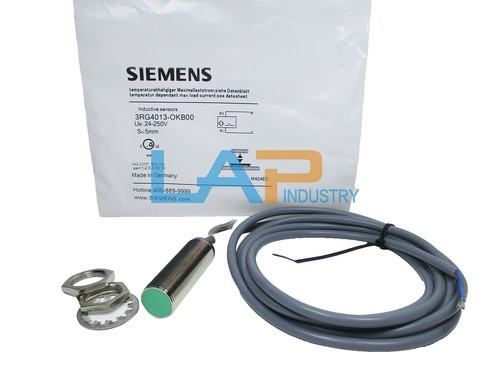 Sensor de proximidad inductivo 12X65 mm, Sn: 6 mm, alimentacion 15-34 VDC, rasante, NC/PNP, conector M12, bronce niquelado